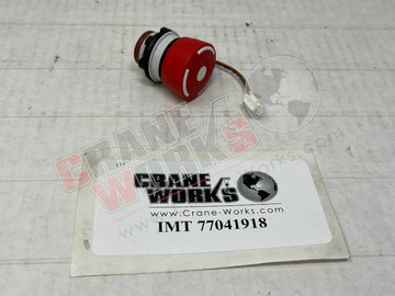 Picture of 77041918, a  NEW SWITCH, E-STOP *NOTE*.