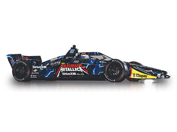 PRE-ORDER #60 Felix Rosenqvist / Meyer Shank Racing - Metallica Road Course Diecast 1:18 Scale Model - IXO IND18053