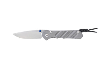 Chris Reeve Large Inkosi Cross Hatch Glass Blasted, Drop Point (LIN-1152-064) - ON ORDER!!