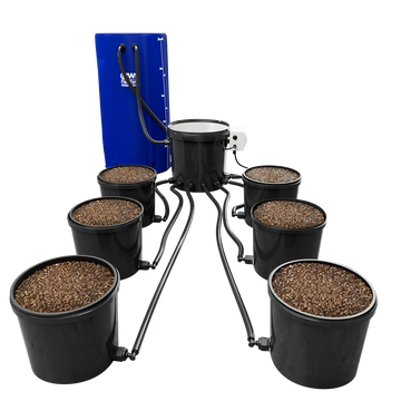 IWS Flood & Drain Standard - IWS STD 48 Pot Punched Pots / 400 L FlexiTank