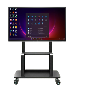 Promethean ActivPanel Mobile Stand (Rolling Cart) | Interactive Whiteboard Floor Stand – 5-Year Guarantee