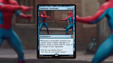 New Spider-Man MTG Spoilers Reveal Iconic Meme Card