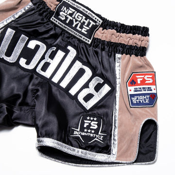 InFightStyle RT20 Retro Shorts (Taupe)