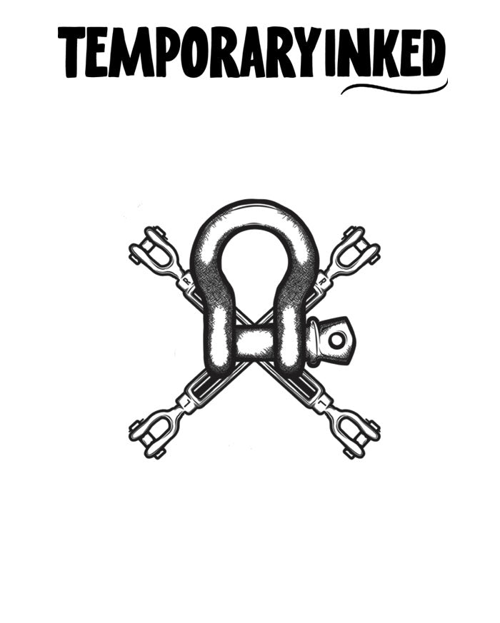 Industrial Shackle Tattoo