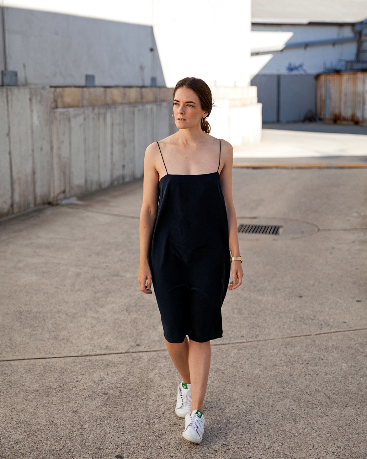 SLIP DRESSES LOVE SNEAKERS
