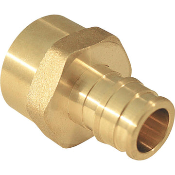 Conbraco 1/2 In. x 1/2 In. Brass Insert Fitting FIP Adapter Type A