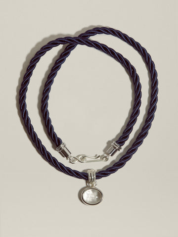 J.H. x The Met Uraeus Knot Amulet (Satin Cord)