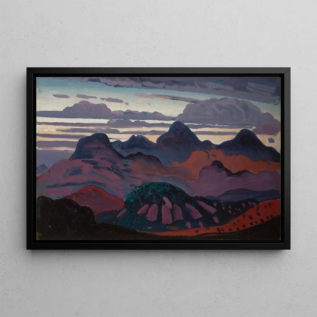 James Dickson Innes - Deep Twilight Pyrenees.webp
