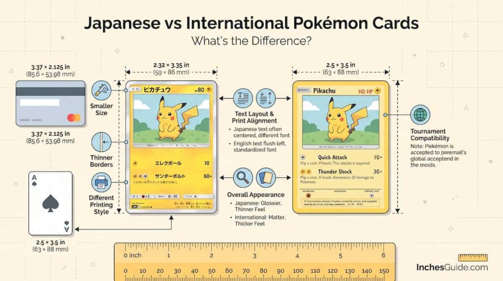 Pokemon Card Dimensions: Exact Measurements And Comparisons