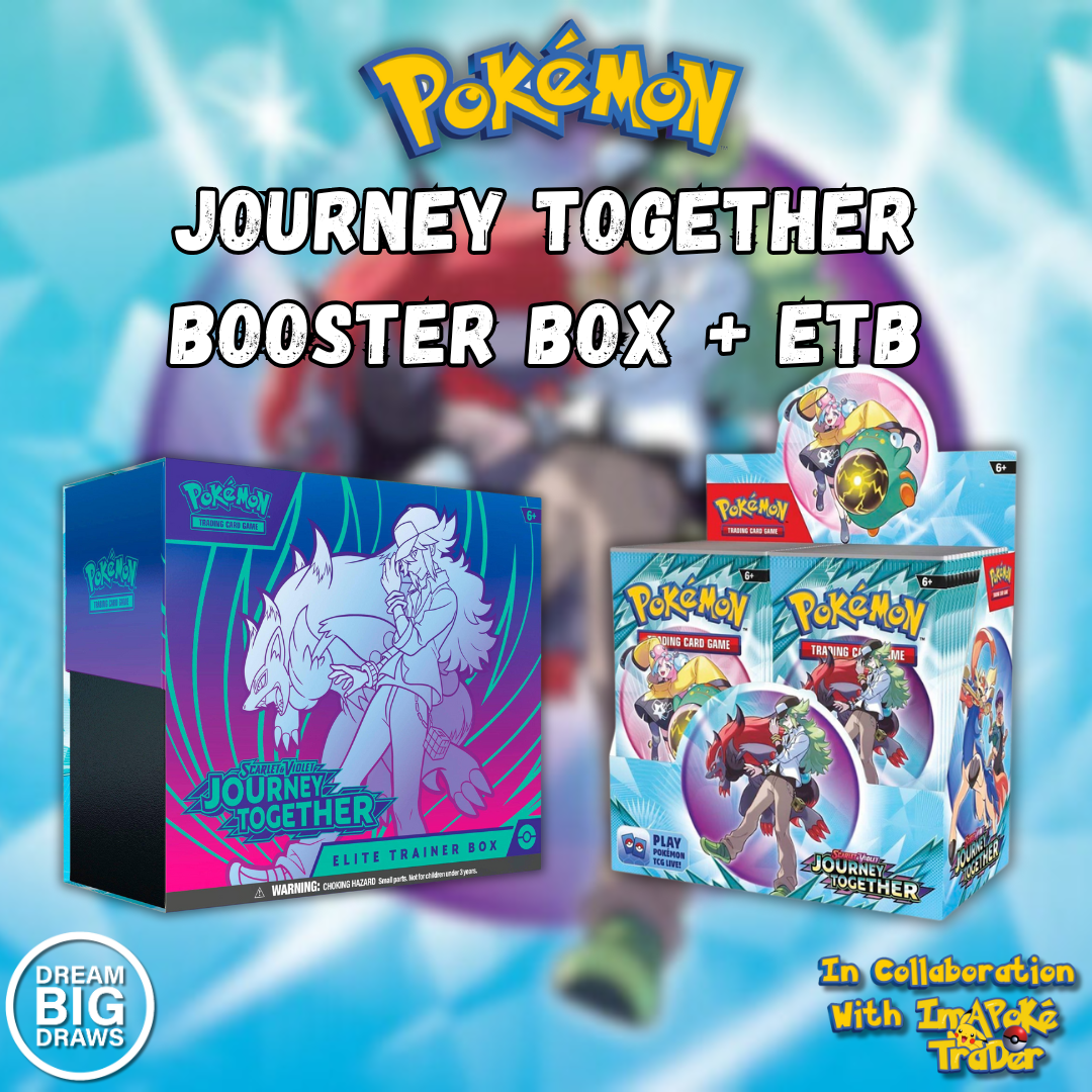 Win A Journey Together Booster Box + ETB! #1 (PRE ORDER)