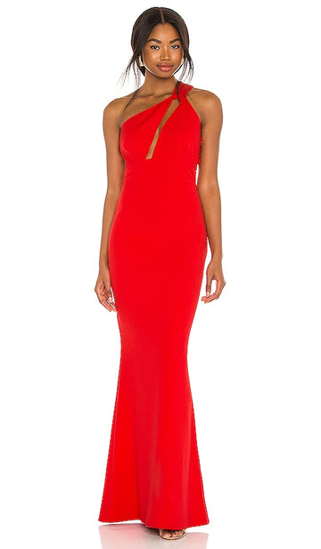 Katie May X REVOLVE Edgy Dress in Cherry
