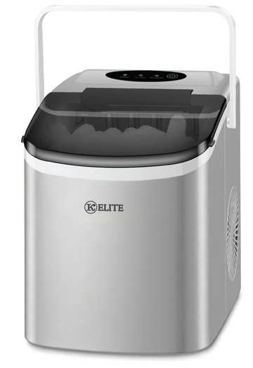 Kitchen Elite Portable Countertop Ice Maker – Silver