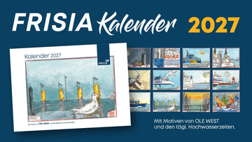 Frisia Kalender mit Ole West Motiven 2027