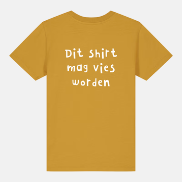 Kinder t-shirt - Dit shirt mag vies worden - Plukkers.com