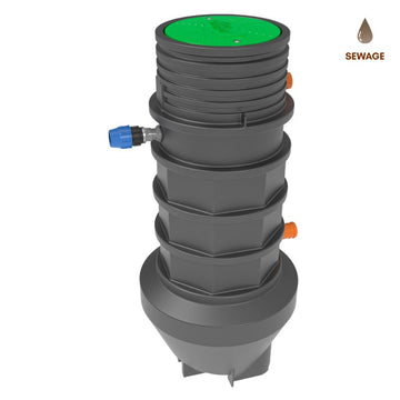 Klargester Hillmaster Chiltern PX6 1300L Sewage Pump Station