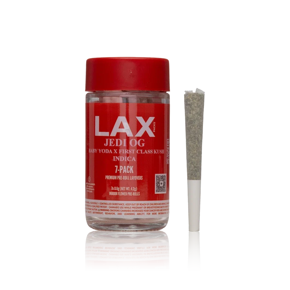 LAX Packs Premium Pre-Roll Layovers 7PK