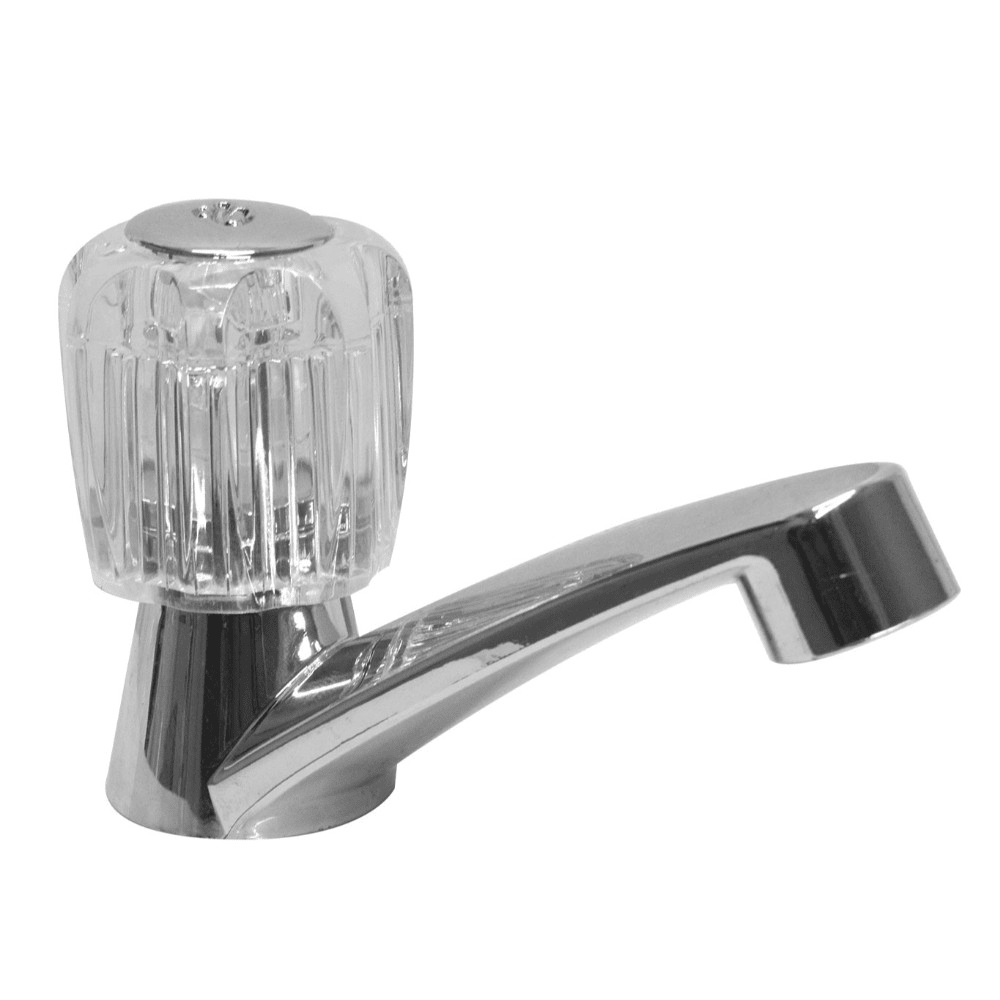 LLAVE LAVAMANOS POMO PRISMA UDUKE METALICA HT1202