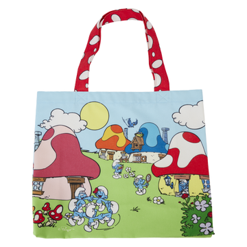Loungefly Smurfs - Village Life Canvas Tote