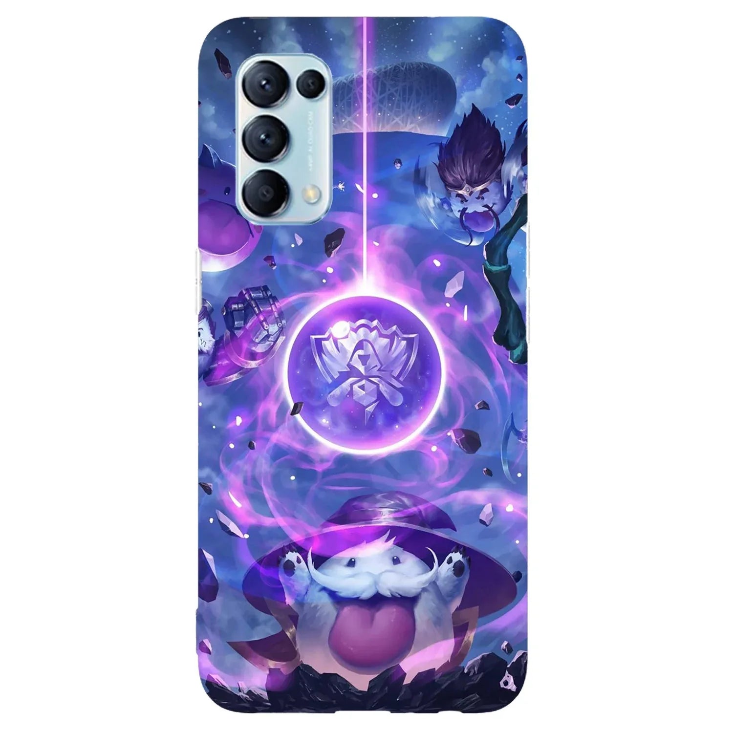 Husa compatibila cu Oppo A12 4G model League of Poro, Silicon, TPU, Viceversa - Viceversa
