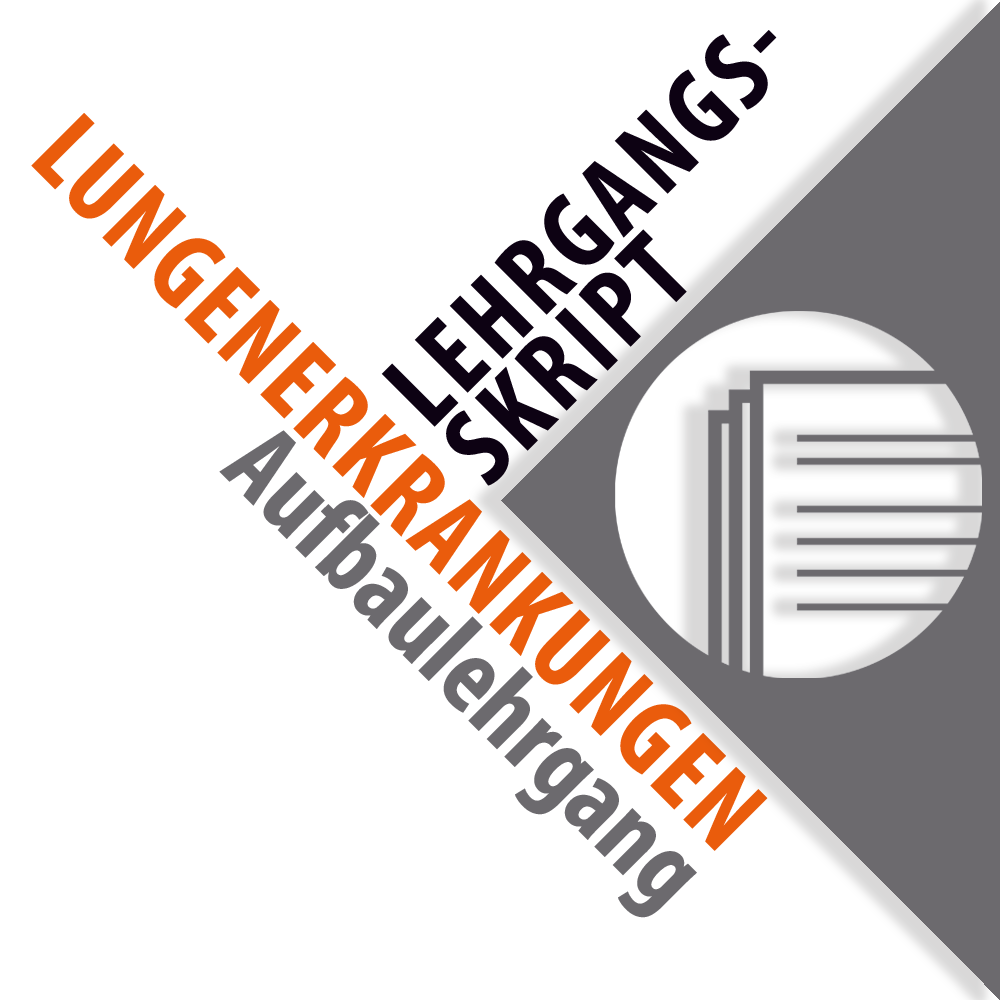 Ausgedrucktes Lehrgangsskript: Aufbaulehrgang Lunge