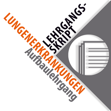 Ausgedrucktes Lehrgangsskript: Aufbaulehrgang Lunge