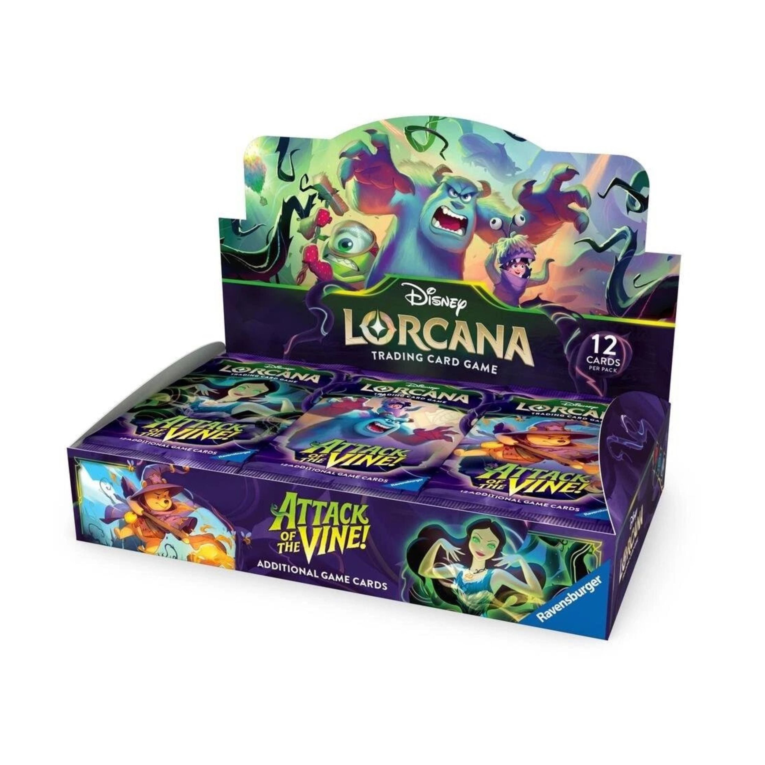 Disney Lorcana: Attack of the Vine! Booster Box Case