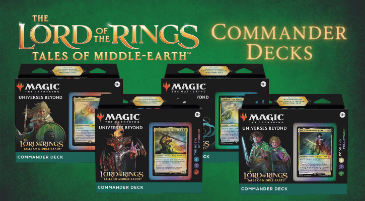 best lotr mtg commander decks Lord of the Rings Commander Decks & Decklists: All Decklist Revealed!
