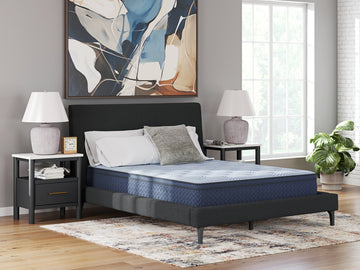 Auburndale Furniture Outlet - Ashley Furniture - Peak 2.0 12 Hybrid Mattresses - Full / Light Blue - M20321