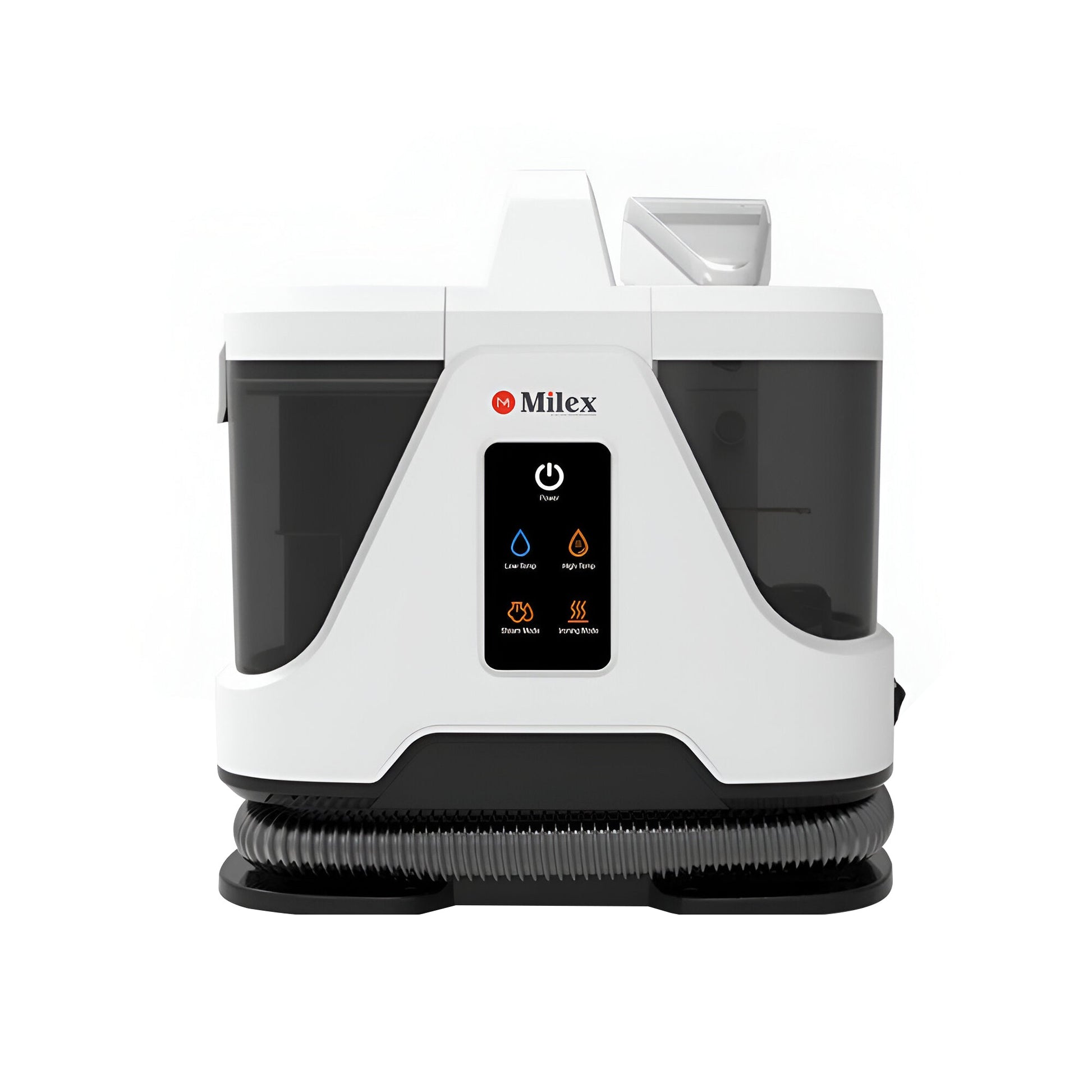 White Milex Milex Hydro-Steam Carpet & Upholstery Cleaner on a white background