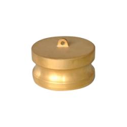 BUCHANAN RUBBER Cam and Groove Dust Plug 6  DUST PLUG BRASS