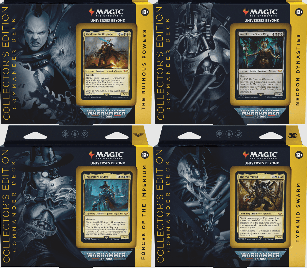 All The Tyranids Warhammer 40,000 MTG Commander Cards So Far