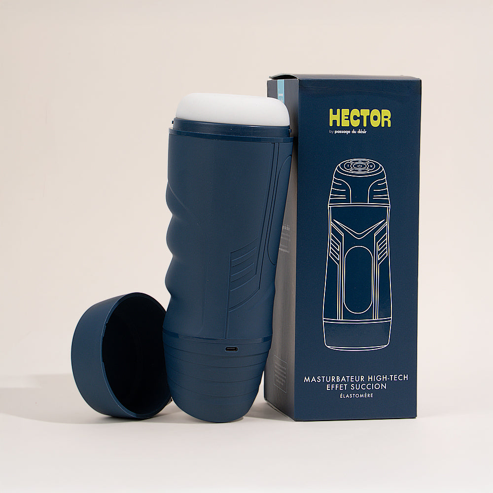 Masturbateur high-tech effet succion Hector