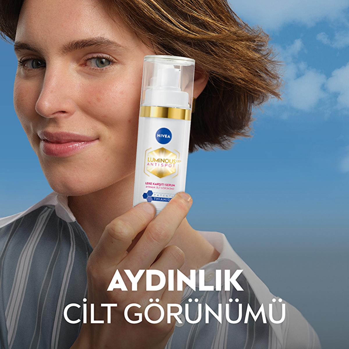Nivea Luminous630 Anti-Spot Serum for Face - Reduces Dark Spots, Hydrates Skin - Face Serum