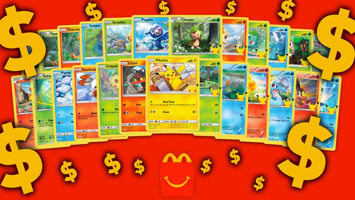 how much is mcdonalds pokemon cards worth The Most Valuable McDonald's  Pokemon Cards