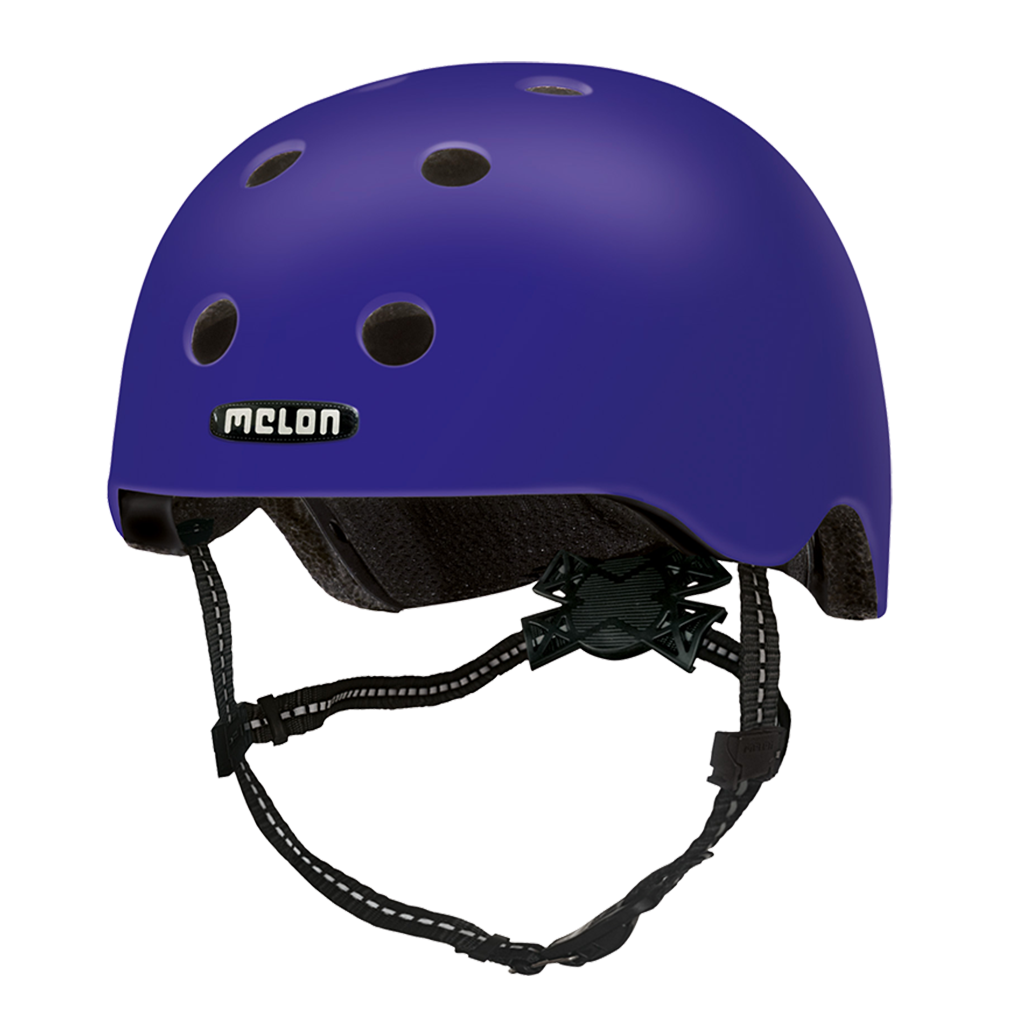 Dark Blue unicoloured Melon Baby Bicycle Helmet