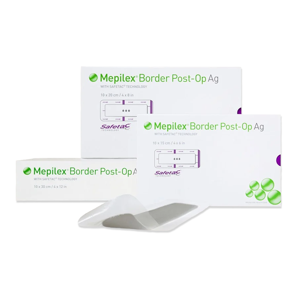 Molnlycke Health Care - Mepilex Border Post-Op Ag - 498300