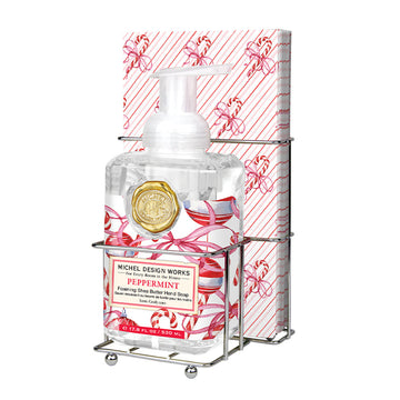 Michel Design Works - Peppermint Foaming Hand Soap & Hostess Napkin Set