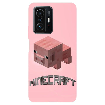 Husa compatibila cu Xiaomi Mi 9T model Minecraft Pig, Silicon, TPU, Viceversa - Viceversa