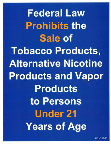selling tobacco to minors penalty State Summary