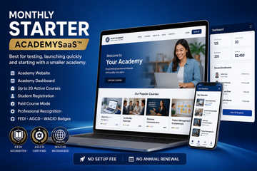 Monthly Subscription Setup Academy Creation | AcademySaaS™