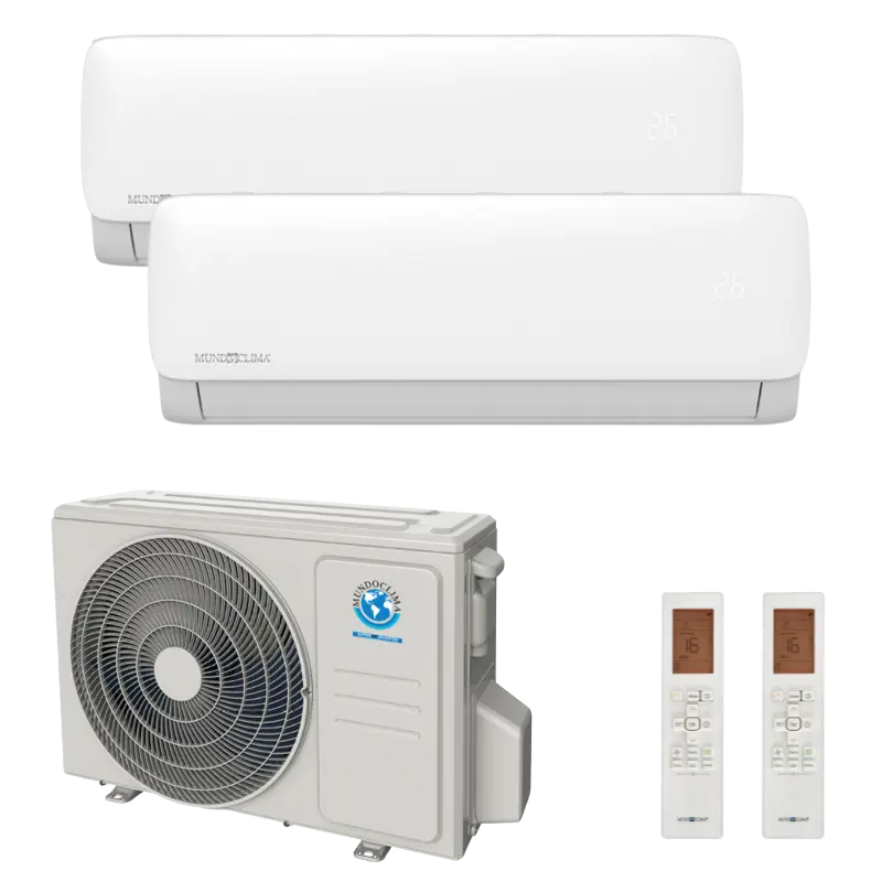 Multisplit 2x1 Mundoclima MUEX-18-H11.2 | 3.019+2.236 Frig | A++