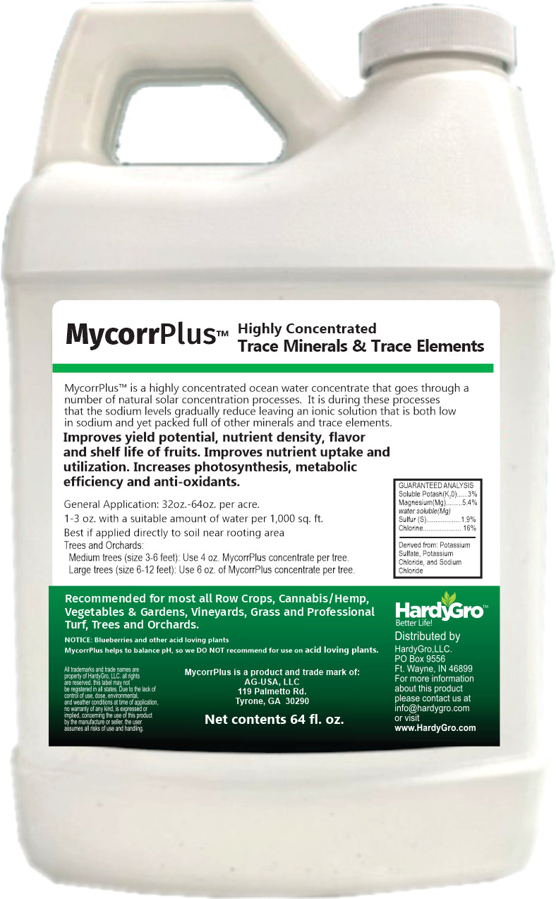 MycorrPlus Concentrated Trace Minerals (64oz)