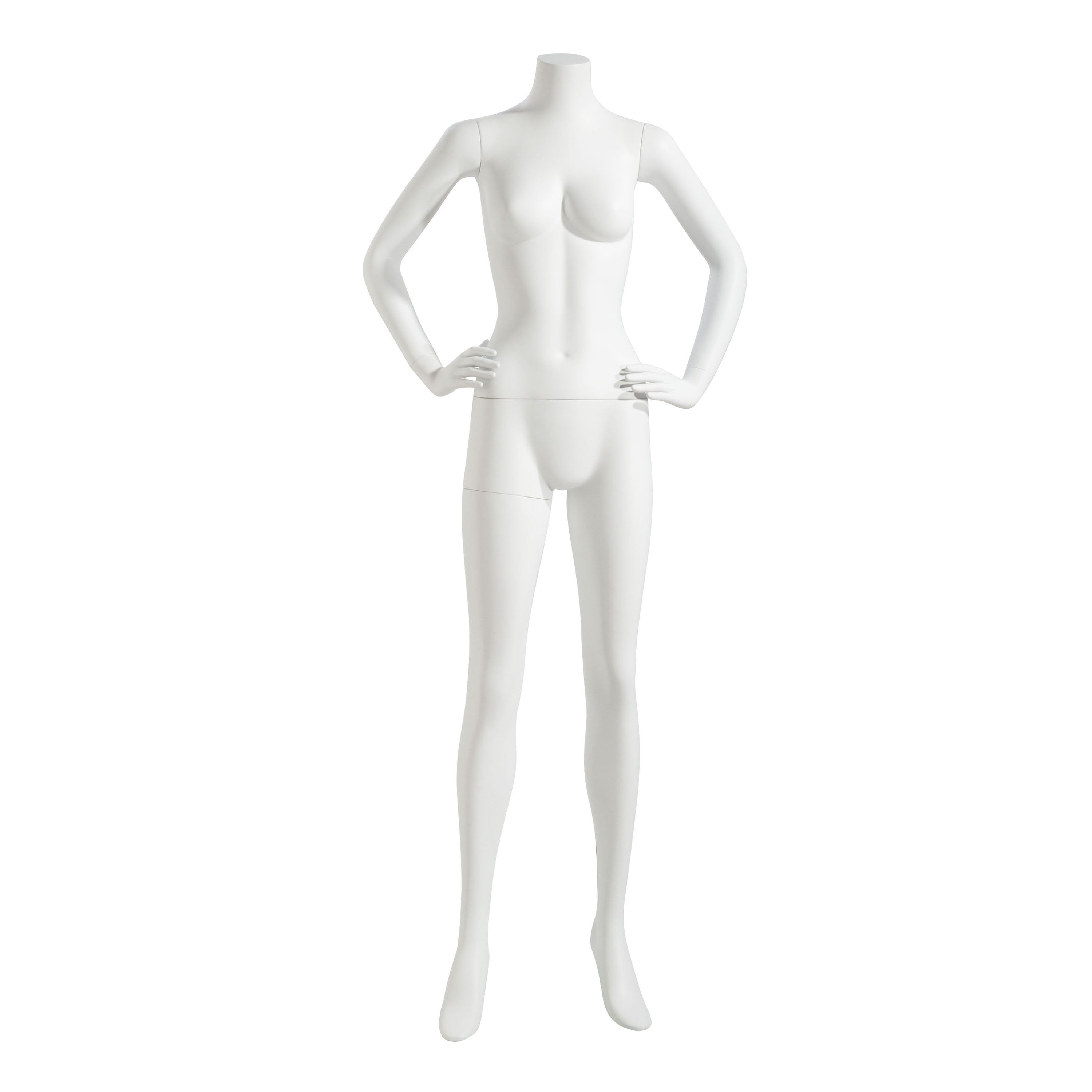 Female Mannequin - Headless, Hands on Hips - Las Vegas Mannequins