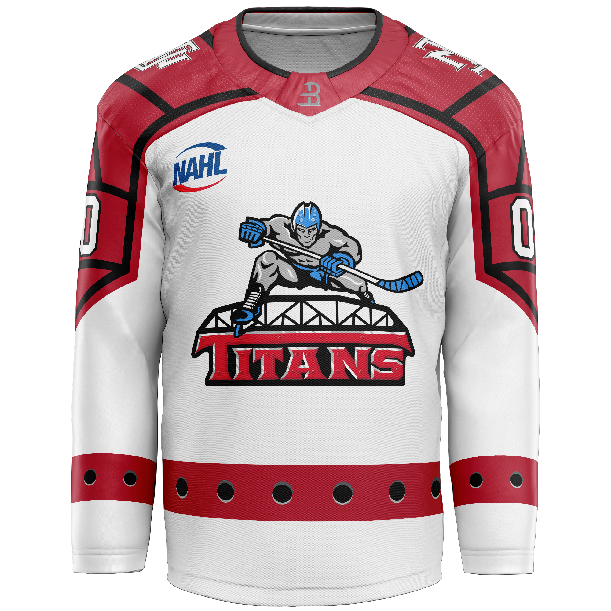 NJ Titans Youth Goalie Sublimated Jersey - Extras