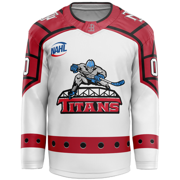 NJ Titans Youth Goalie Sublimated Jersey - Extras