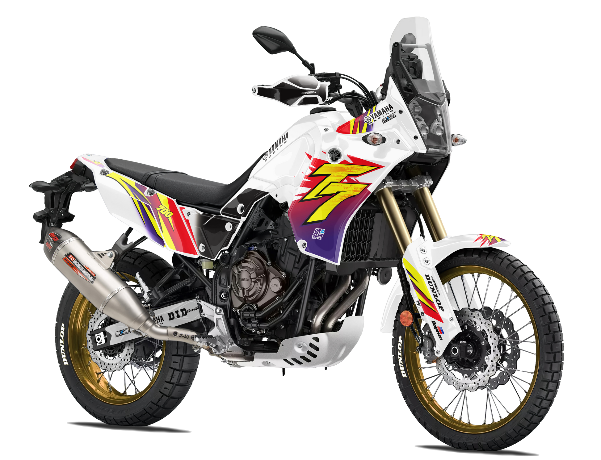 Yamaha Adventure Graphics Kit - Tenere 700 - Retro