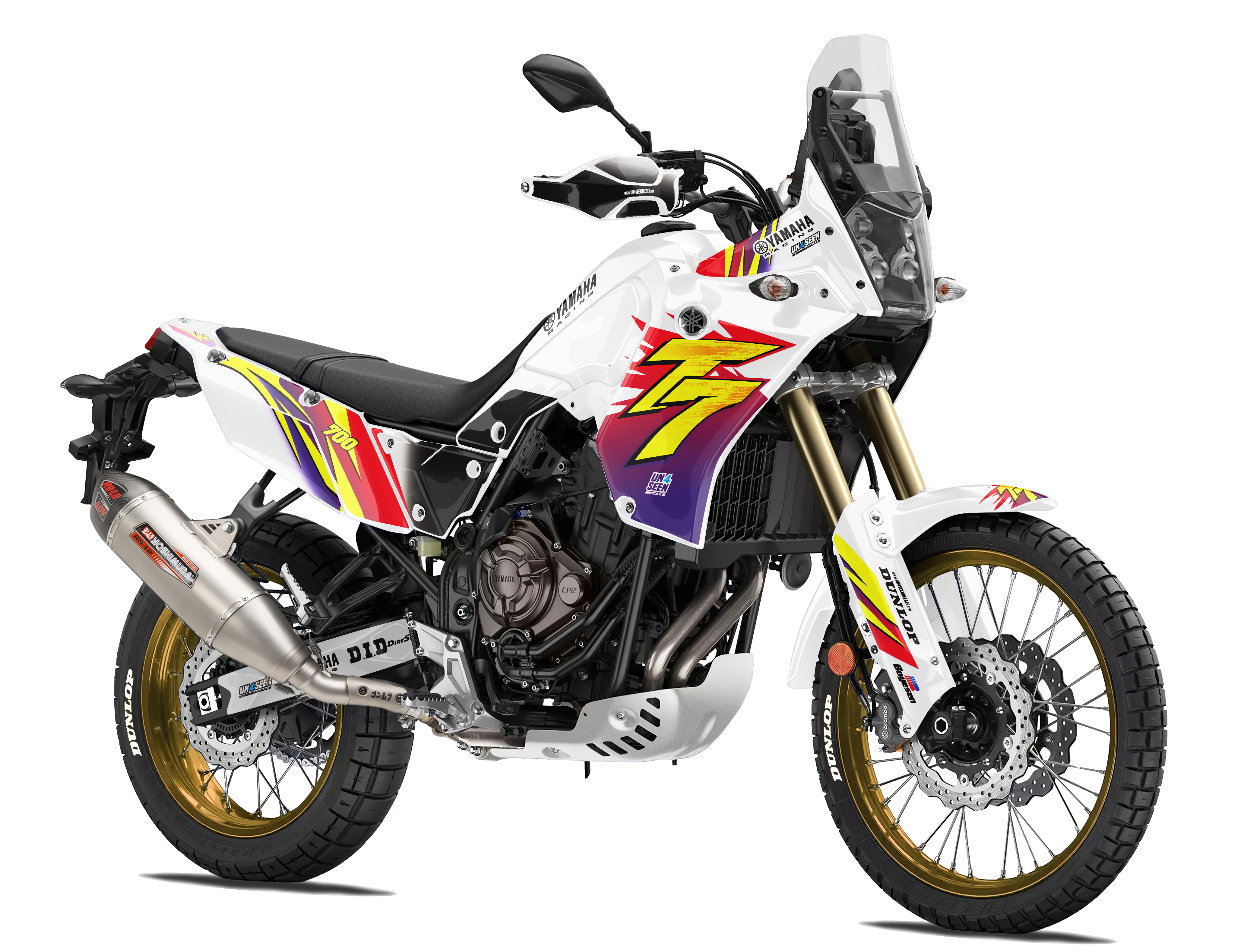 Yamaha Adventure Graphics Kit - Tenere 700 - Retro