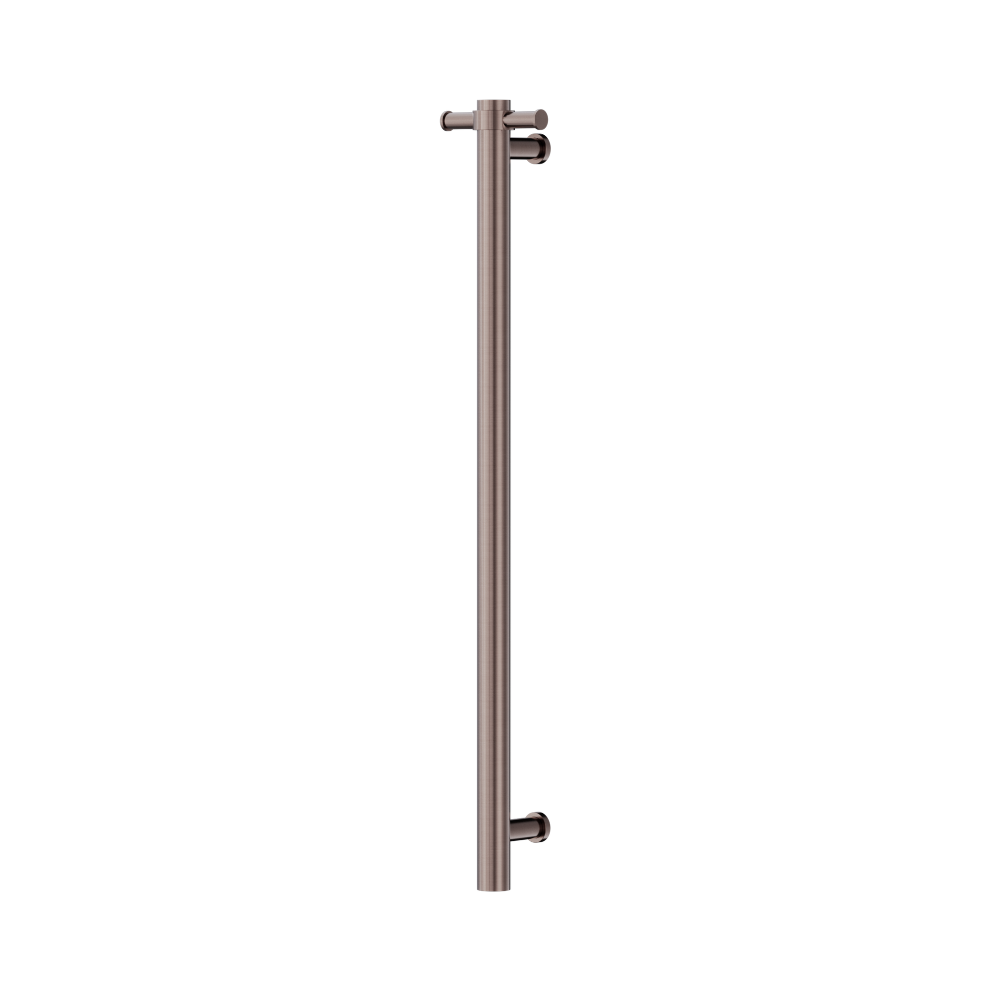 Non-Heated Vertical Towel Rail 900mm Brushed Bronze