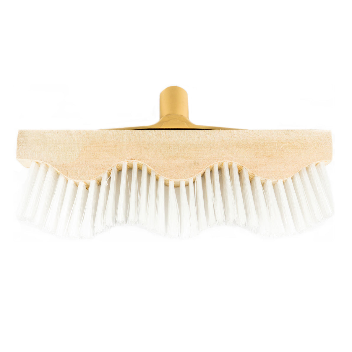 Corrugated PVC Roof Brush with Handle - Image 1
