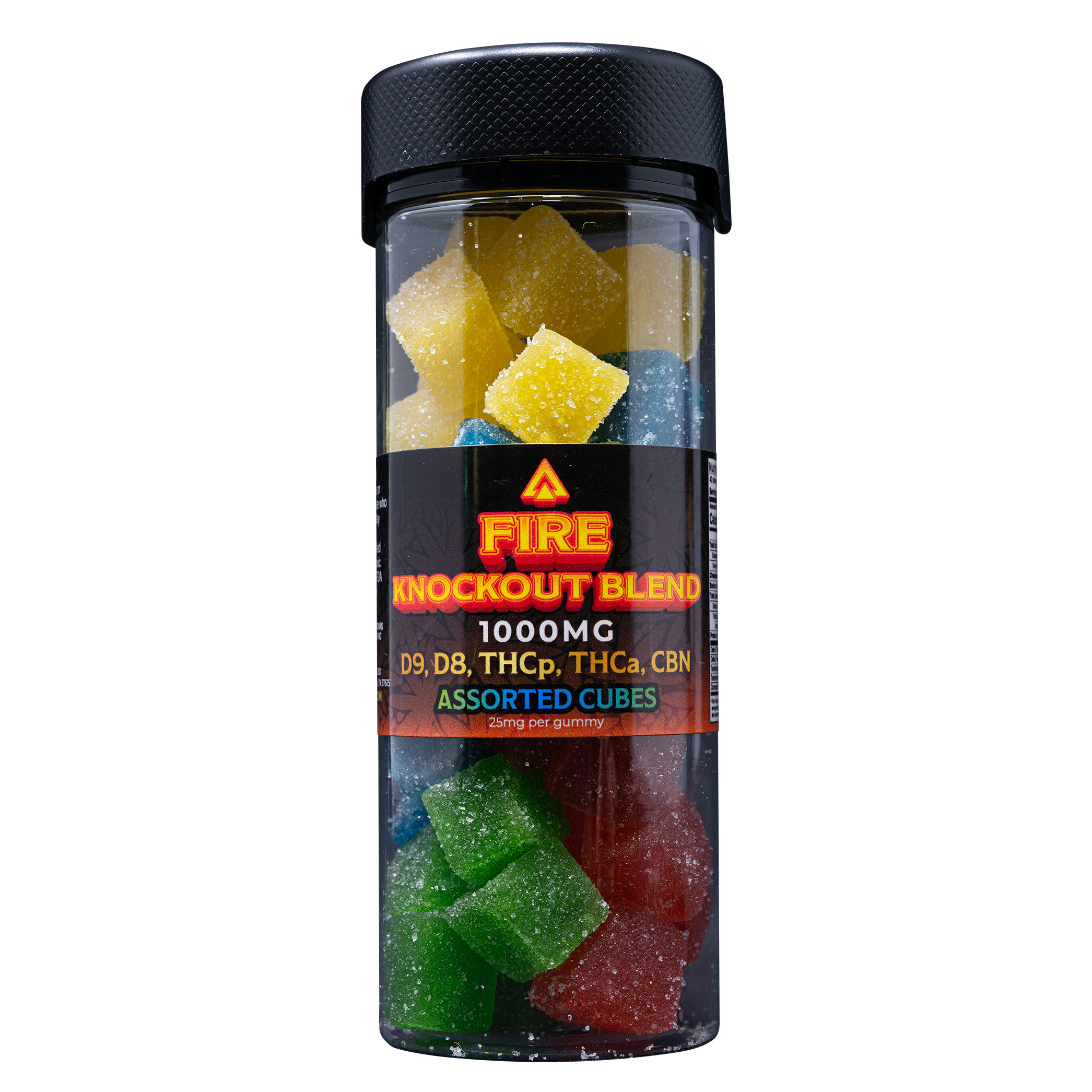 Fire Knockout Blend Gummies 1000mg